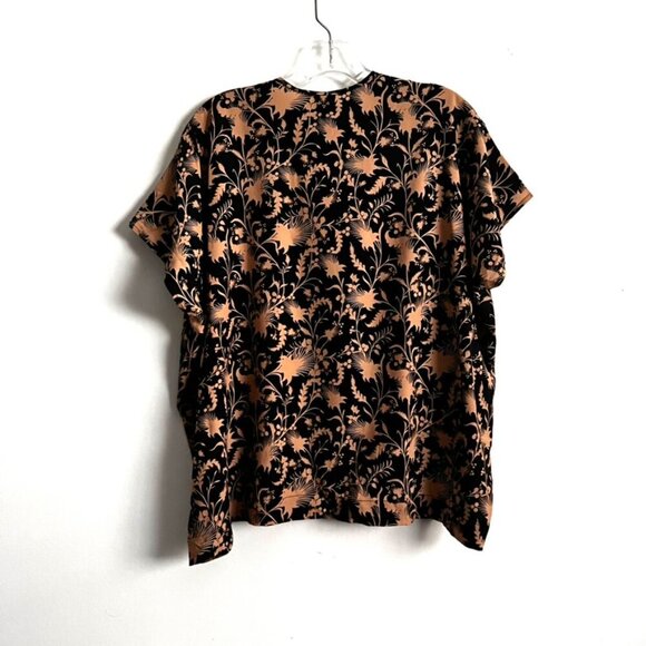 Maria Cornejo floral silk blouse top - Picture 4 of 5